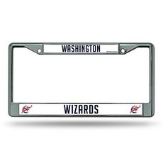 Rico Washington Wizards Chrome License Plate Frame, 1개