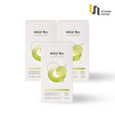 비타민하우스 라이신 맥스 / 필수 아미노산 청포도맛 액상스틱, 3박스, 560g