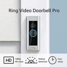 링 도어벨 프로 Ring Video Doorbell Pro 스마트 HD 비디오 초인종, One Color_Video Doorbell Pro, One Color_Video Doorbell Pro, One Color