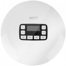 휴대용 CD 플레이어 ASHATA LCD 디스플레이 하이피 블루투스 음악 플레이어 휴대용 헤드셋 휴대용 노이, 단일옵션, 단일옵션