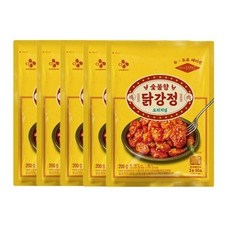 CJ제일제당 [CJ제일제당] 숯불향 닭강정 200g x 5개, 1세트