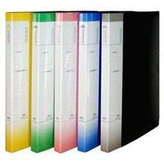 현풍산업사 현풍)PP펀치리스화일(A4/상철/분홍), 단품