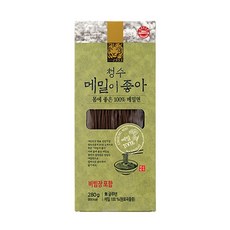 청수 메밀이좋아 비빔냉면 280g x5개, 5개