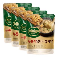 비비고 누룽지닭다리삼계탕 600g x 4개