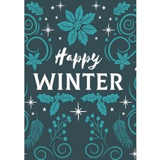 Happy Winter: Creative Haven Snowflake Designs Coloring Book (Creative Haven Coloring Books) Paperback, Independently Published, English, 9798564488143