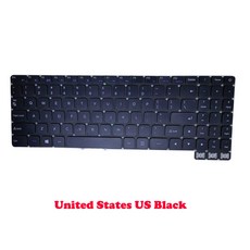 트웨이 GWTN156 11 노트북 키보드 11BK 11BL 11GN 11RD 15.6 울트라 슬림 영어 미국 프레임 없음, 01 Black US Keyboard
