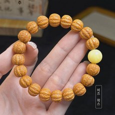 경팔릉룡염대굵은 힘줄 조각 부티크 원두손꼬치 토호호박말뚝손에 호두원씨문완남, 전품 엄선수제정조쿄하치릉지남형12mm, 1개
