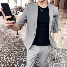 남성정장세트 남성 슬림 빅사이즈 정장