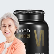 SPASH 헤라 포 우먼 노인 비타민 추천 여성 영양제 60대 여자 건강 기능 식품 선물 멀티 미네랄, 1100 mg * 120 정, 120정, 1개