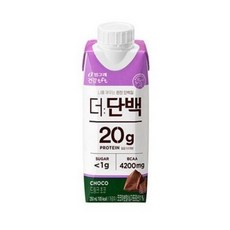 tft 더단백 드링크 초코, 250ml, 80개
