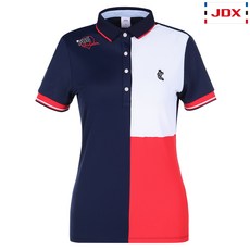 [JDX] 여성 소재믹스매치 컬러블럭 반팔티셔츠 리뷰후기