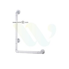 위라이즈 안전보조손잡이 L형 700X500 장애인보조손잡이 욕실안전손잡이, 8808-3/L형/700X500/노랑