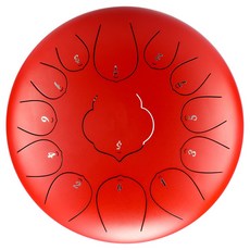점품 15음 13음색 초보자 정품 스톤 텅 드럼 Handpan, [학생13음] 주사홍