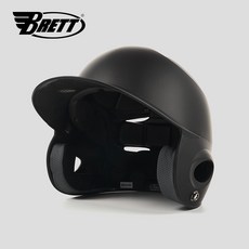 브렛 프로페셔널 조절식 양귀헬멧 B-BH05 블랙무광, 단품, 1개