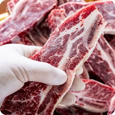 최상급 초이스 등급 LA 갈비 1kg 미국산 소갈비 꽃갈비 캠핑용 우대갈비 선물 세트