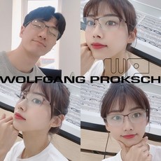 울프강 프록쉐 BYWP ANDY 깃털무게 아시안핏 안경 백화점AS가능