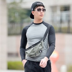 남성 래쉬가드 비치웨어 솔리드 티셔츠 그레이, 본상품선택, 본상품선택