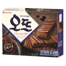 오리온 오뜨 케익 쇼콜라 초코 12개입 288G 1개, 300g