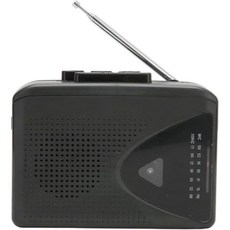 카세트 레코더 플레이어 AM FM 컴팩트 빈티지 테이프 실내 실외용 투명 스피커가 있는 2가지 충전 방법 휴대용