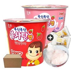 주전부리몰 해태제과 폭신폭신 솜사탕껌(20컵) 1박스(+밀크츄 2개), 20개, 15g