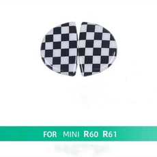헤드라이트 노즐 장식 커버 미니 쿠퍼 S 원 클럽맨 R55 R56 R57 R58 R59 컨트리맨 R60 R61 자동차 액세서, 11 Checker (R60 R61)
