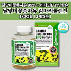 여성 남성 혈중 콜레스테롤 수치 낮추는 도움 원활한 혈행 개선 식약처인증 건강 기능 식품 캐나다 직수입 식물성 달맞이꽃 종자유 감마리놀렌산 240mg 비타민E 영양제 180캡슐, 180정, 1g, 1개