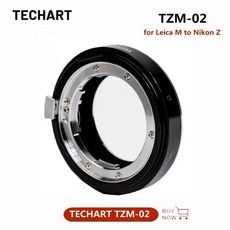 TECHART TZM-02 렌즈 어댑터 링 자동 초점 자이스 보이틀랜더 M 마운트 렌즈 니콘 Z 카메라 Z6II Z7II Z5 Z6 Z7 ZFC