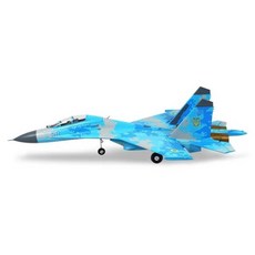 XFLY-MODEL Su-27 트윈 EDF 4S 선풍기 제트 카모 블루 PNP 송신기 리시버 또는 배터리 미포함 50mm, 01 PNP, 1개