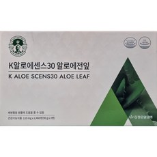 김정문 K알로에센스 알로에전잎, 2460정, 1개