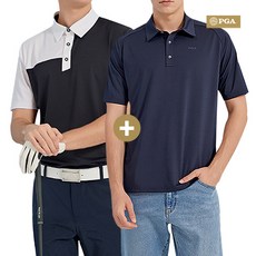[럭스골프] PGA 남성 퍼포먼스 반팔 카라티셔츠 POM02TS 리뷰후기