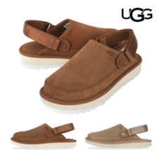어그(UGG) 어 그 슬리퍼 골든스타 클로그 뮬 실내화 체스트넛/드리프트우드