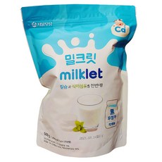 서울 우유 밀크릿 츄잉캔디 500g, 1개