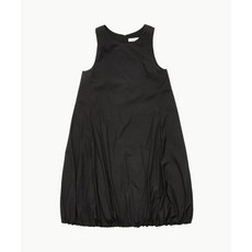 아모멘토 VOLUME SLEEVELESS DRESS_BLACK