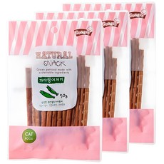 굿데이 네츄럴 스낵 고양이 간식, 가다랑어, 50g, 3개 가다랑어, 3개