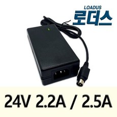 B타입 상하4PIN 24V2.5A 60W AC DC Adapter2431084, B타입(상하4PIN) 24V2.5A 60W AC/DC, 1개