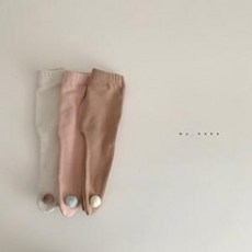 데일리윤 마이베베 폼폼이 유발 레깅스 기모 바지 여아 자매룩 귀여운
