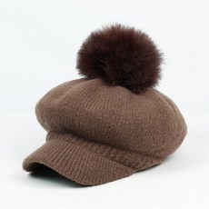 니트캡방울모자