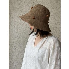 라탄 모자 썬캡 마이힐즈 마스케라 버킷햇 보니햇 라피아 사파리 여름 선바이저 캡 여성