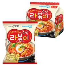 팔도 라볶이 멀티 145g, 4개