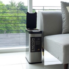 휴바트 스테인레스 자동센서 휴지통 20L