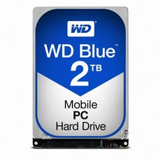 공식유통사 WD 2TB MOBILE BLUE WD20SPZX 2.5인치 - 2.5인치hdd2tb