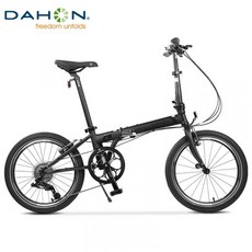 다혼 DAHON 20 인치 가변 속도 초경량 성인 접이식 자전거 다혼스피드D9 제트스트림 inch 스타일 style, 20인치, 매트 블랙