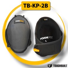 터프빌트 폼핏 무릎보호대 기본형 TB-KP-2B, 1세트