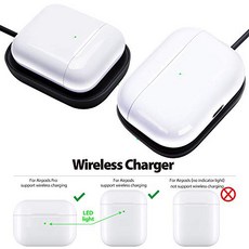 FutureCharger Airpods pro Charger Wireless Charger for Airpods/Airpods Pro Case Wireless Charging, 1