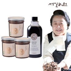 eTV 서분례 명인 서일농원 3년된장500g 3개+만능간장 500ml 1개