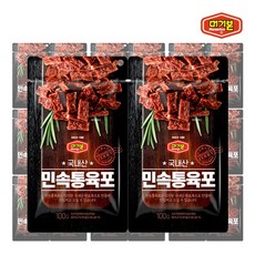 머거본 영양간식 국내산 민속통육포 200g x10