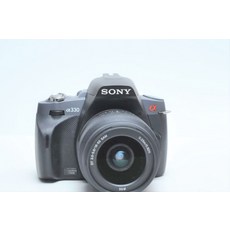 소니 알파 A330 10.2MP 디지털 SLR 카메라 18-55mm 렌즈 867