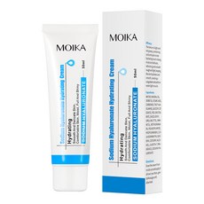 MOIKA 히알루론산나트륨 다크 스팟을 줄이고 주름을 희미하게 하며 콜라겐을 촉진합니다.집중적인 수분을 제공하고 광채를 더합니다