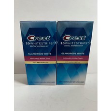 크레스트 치아미백 3D 2상자 Crest 3d Whitestrips Glamorous White Whitening Kit 6ct 3회 217668, 크레스트 치아미백 3D 2상자 Crest 3d Whit, 2개