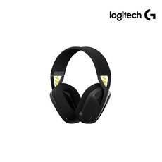 로지텍 LIGHTSPEED 무선 게이밍 헤드셋, 블랙, G435